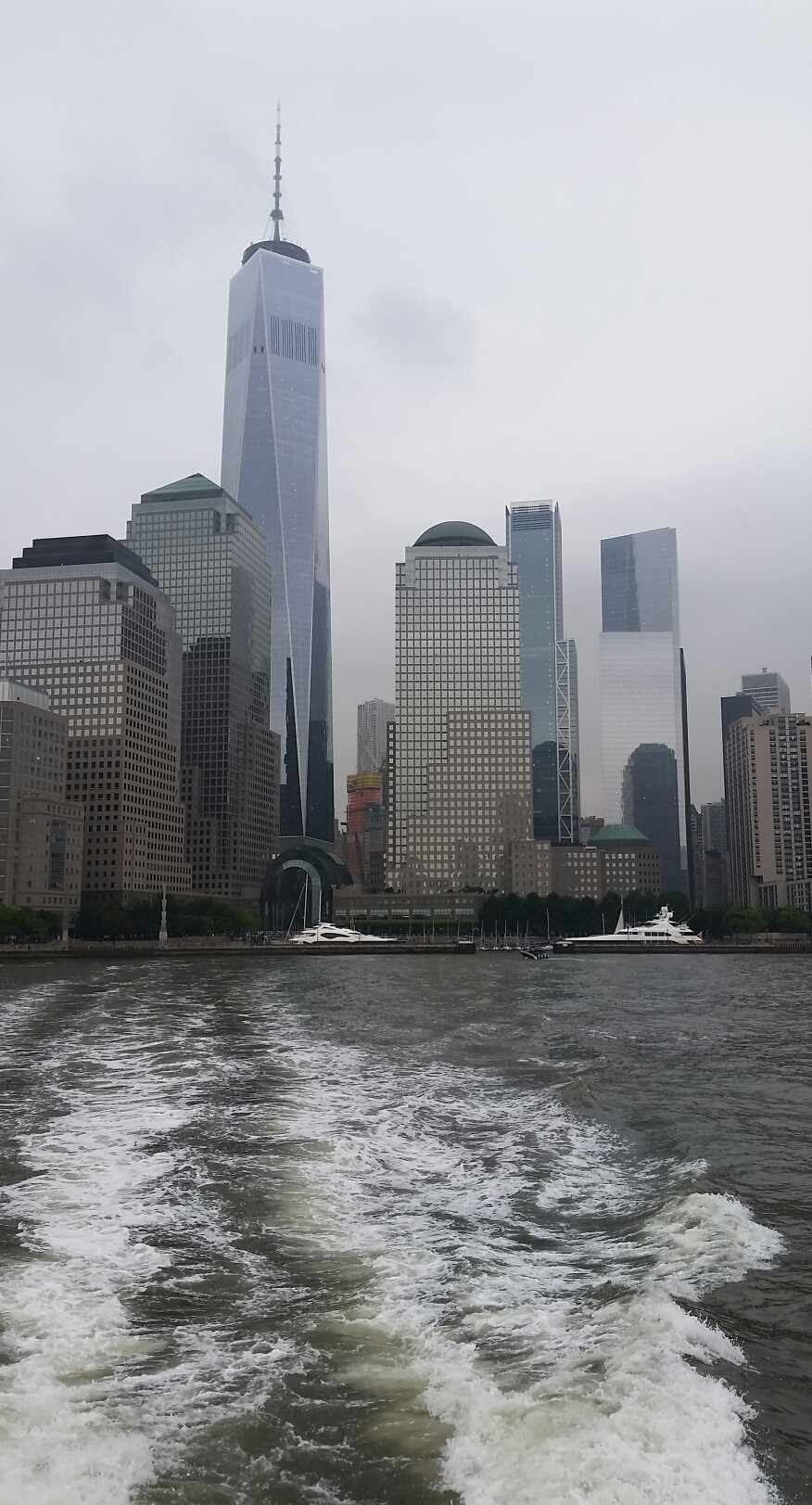 NYC on a cloudy day